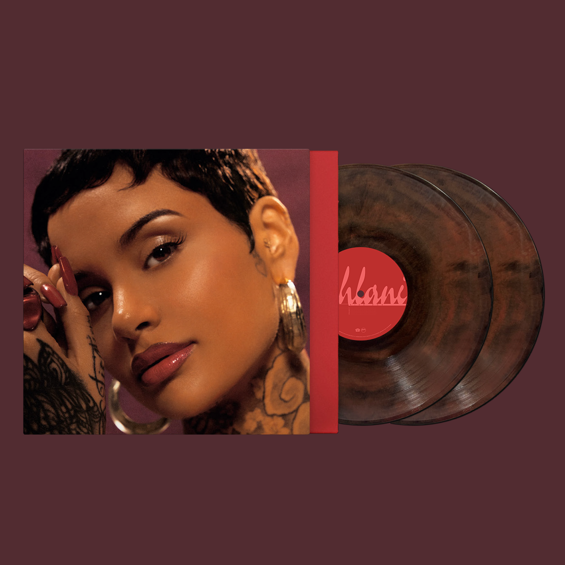 KEHLANI | « Kehlani » Double Vinyle Marble Violet signé – WM
