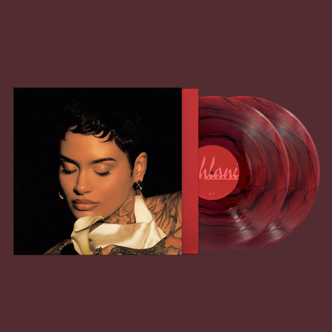 KEHLANI | "Kehlani" Pieces of Heaven Edition - Signed Red Marble Double Vinyl