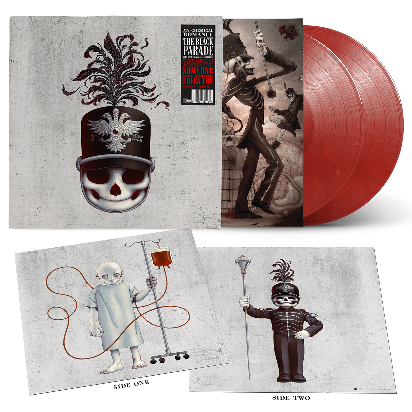 MY CHEMICAL ROMANCE | 2LP « The Black Parade » 20th Anniversary Edition (Deluxe) Exclusive Bloodline Red 2LP