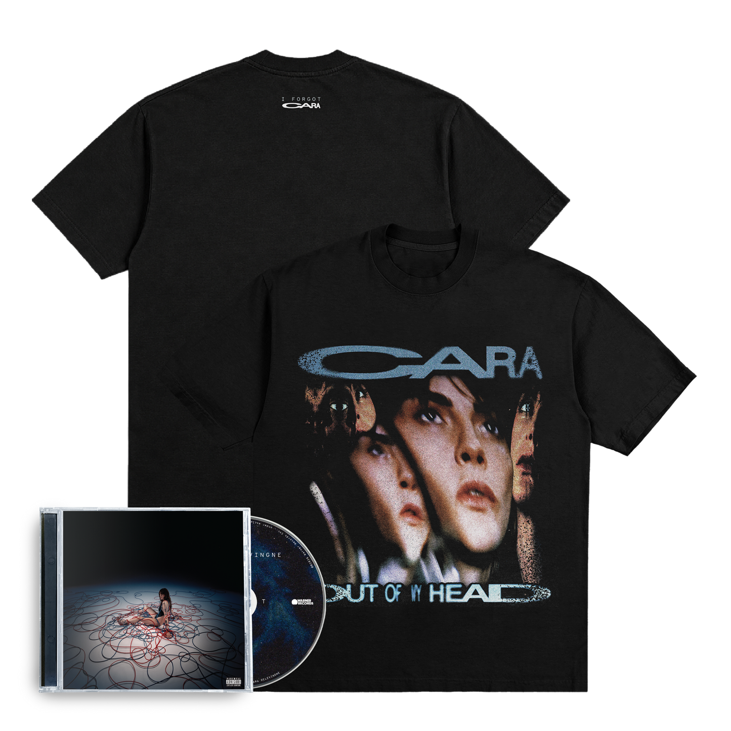 CARA DELEVINGNE | Not Normal - CD & Tshirt