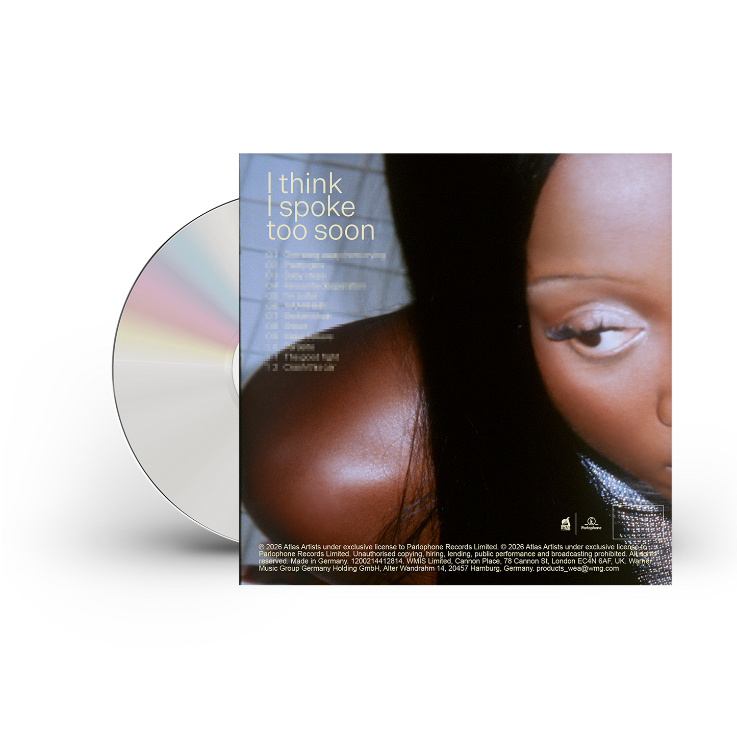 RACHEL CHINOURIRI | CD  « I think I spoke too soon »  Exclusive Sleeve #1