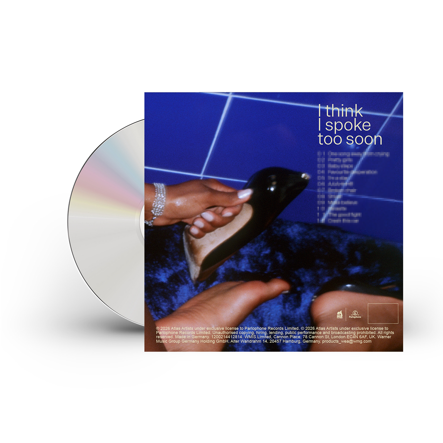 RACHEL CHINOURIRI | CD  « I think I spoke too soon »  Exclusive Sleeve #3