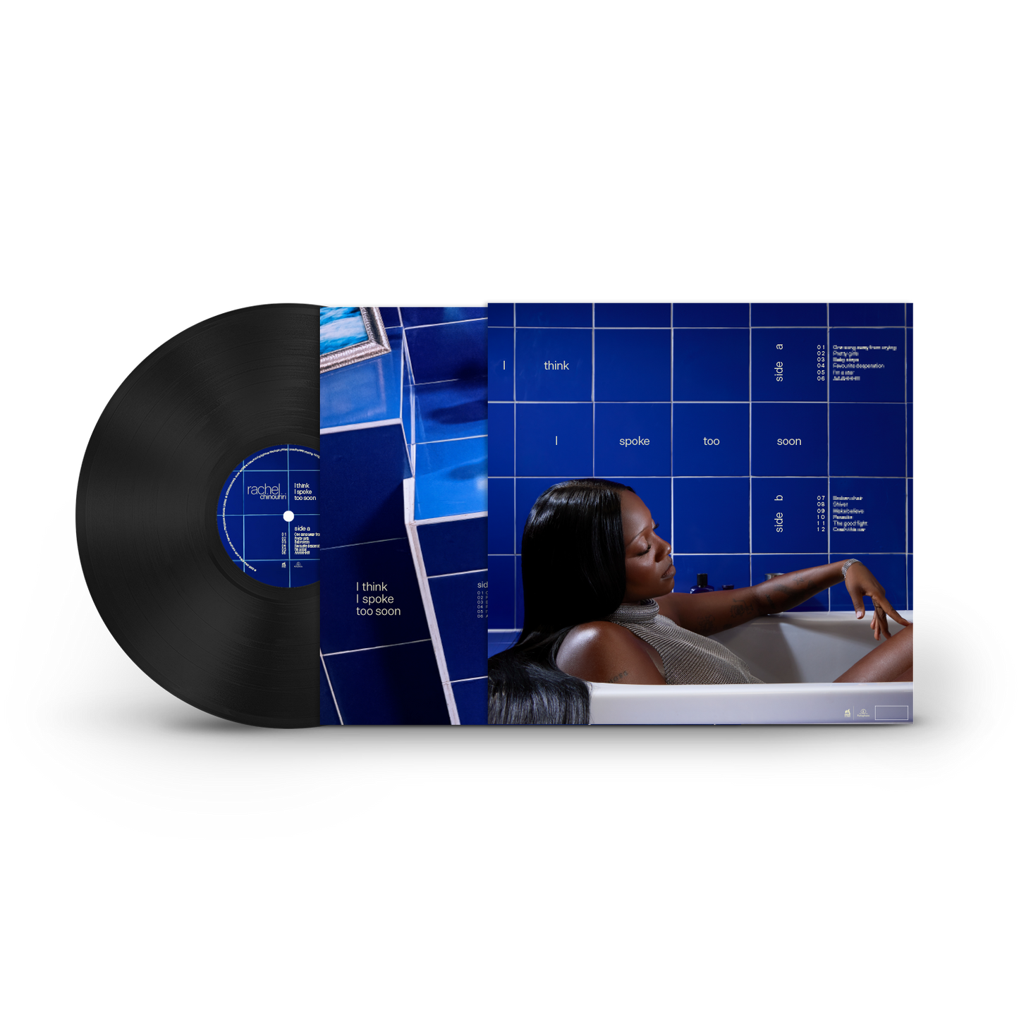 RACHEL CHINOURIRI | LP standard « I think I spoke too soon »  Black EcoRecord