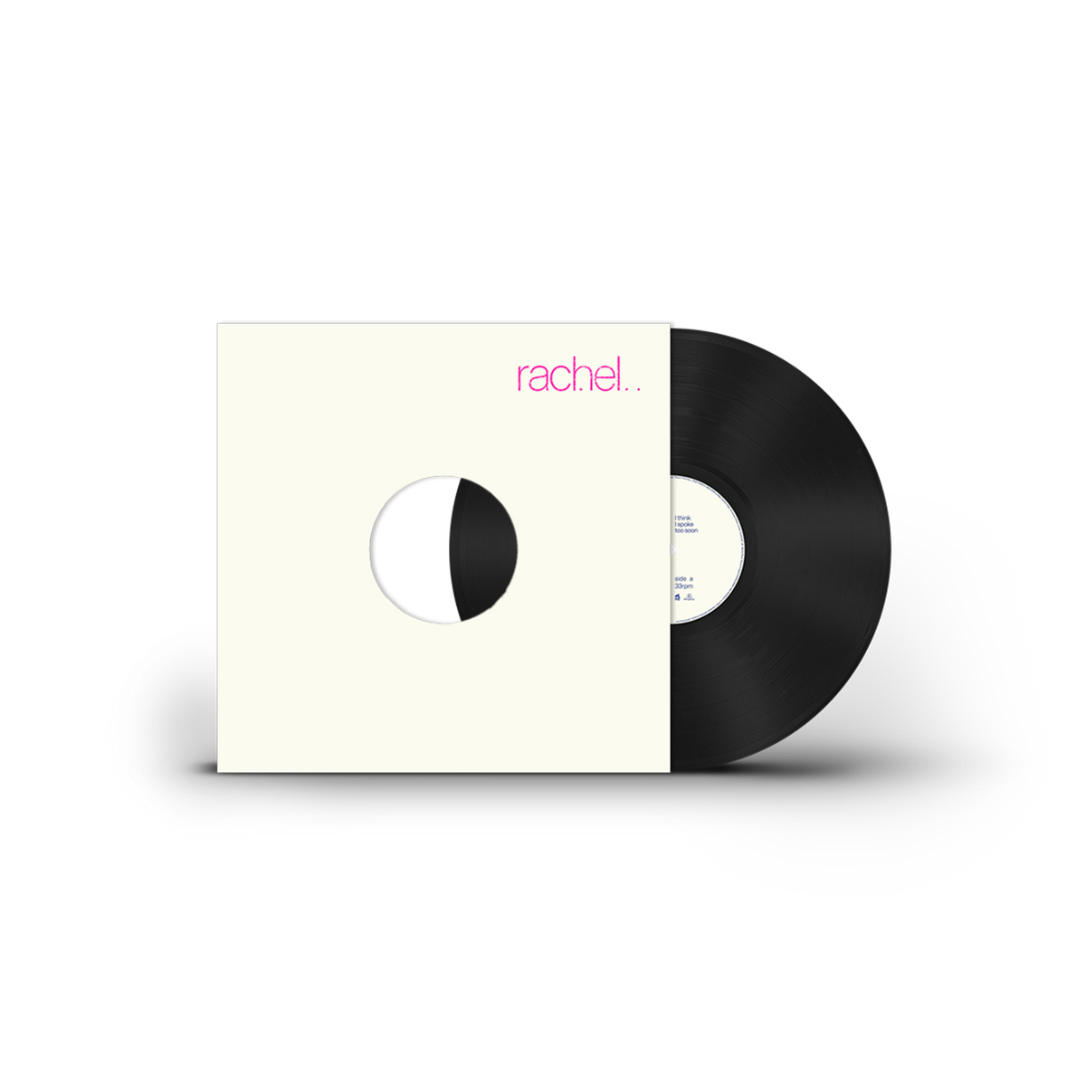 RACHEL CHINOURIRI | LP « I think I spoke too soon »  Limited White Label Pressing (Store Exclusive)