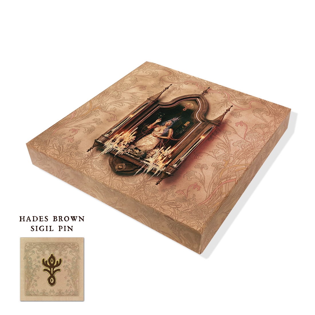 MELANIE MARTINEZ | Coffret CD « HADES » + Pin's émaillé Sigil Hades Brown