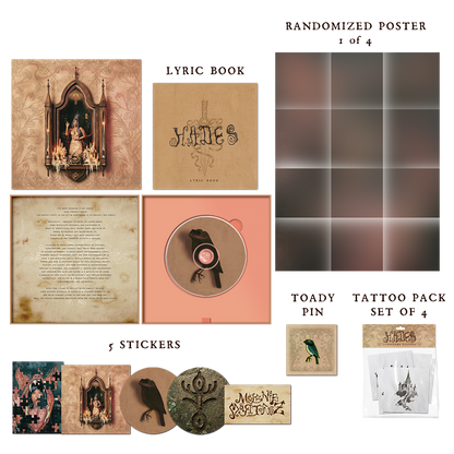 MELANIE MARTINEZ | CD Box Set "HADES" + Toady Enamel Pin