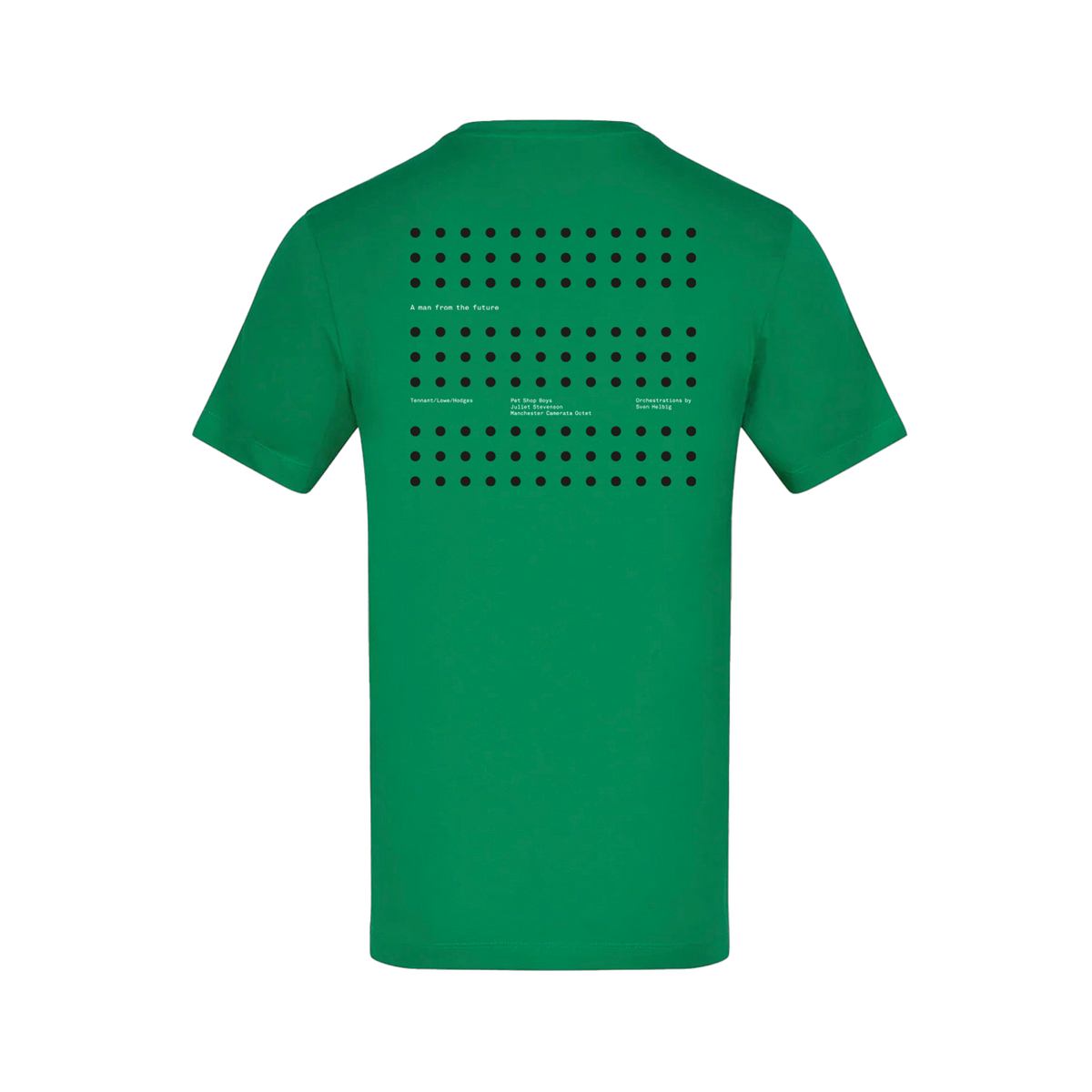 PET SHOP BOYS | A Man From The Future Green T-shirt