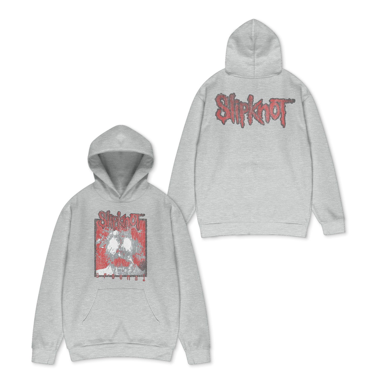 SLIPKNOT| Arsenal Grey Hoodie