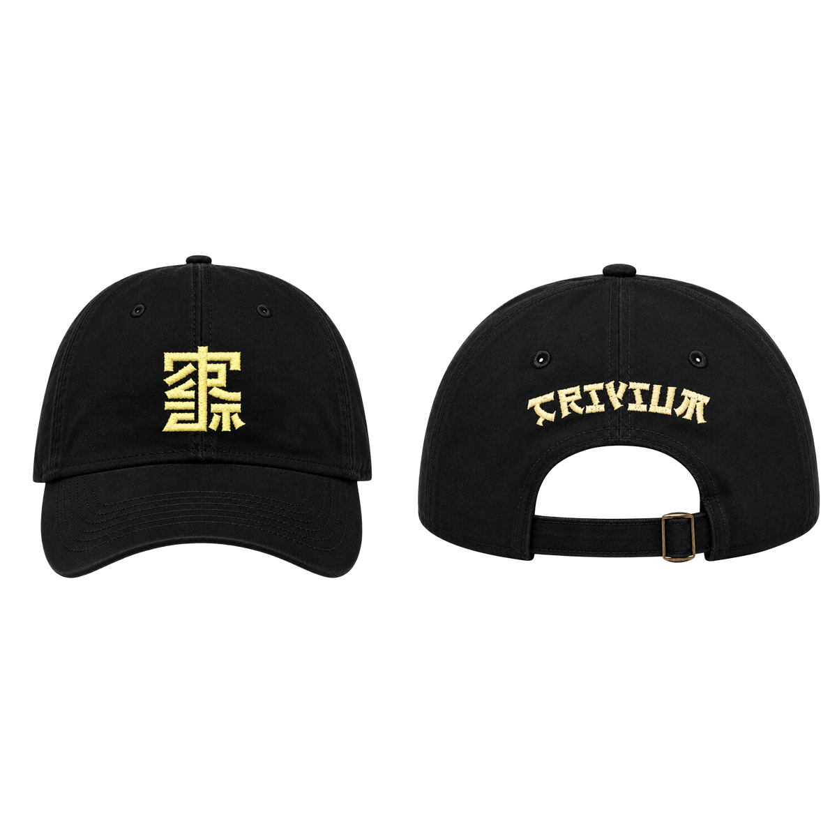 TRIVIUM | Casquette Kanji « Crown In The Grave » noir