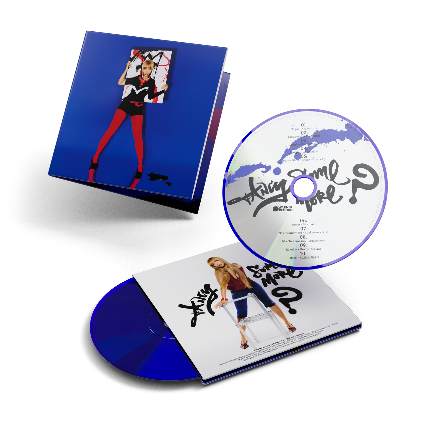 PINKPANTHERESS  | « Fancy Some More? »  Édition 3 CD - Disques colorés & Pochette Mini Gatefold