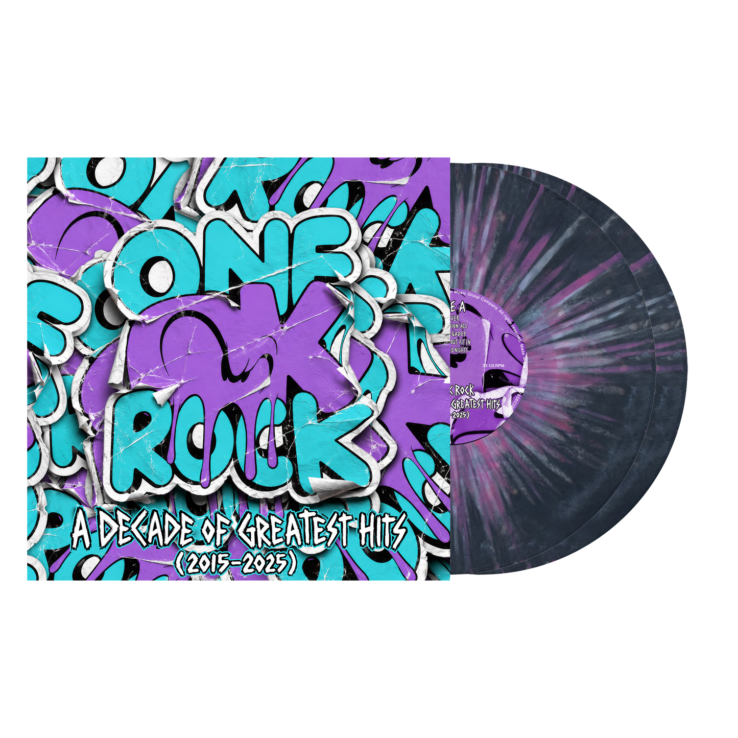 ONE OK ROCK | Greatest Hits - LP splatter Rose et Blanc