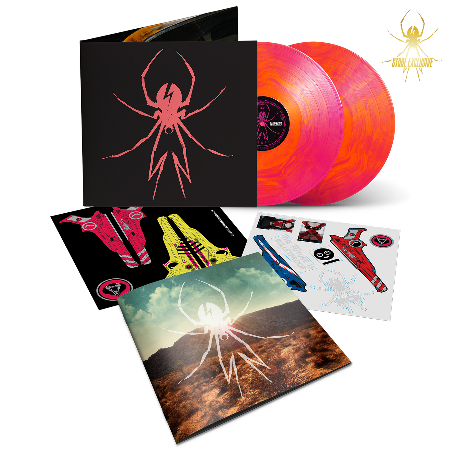 MY CHEMICAL ROMANCE | 2LP "Danger Days" (Deluxe EU Edition) Exclusive Pink Starburst Vinyl