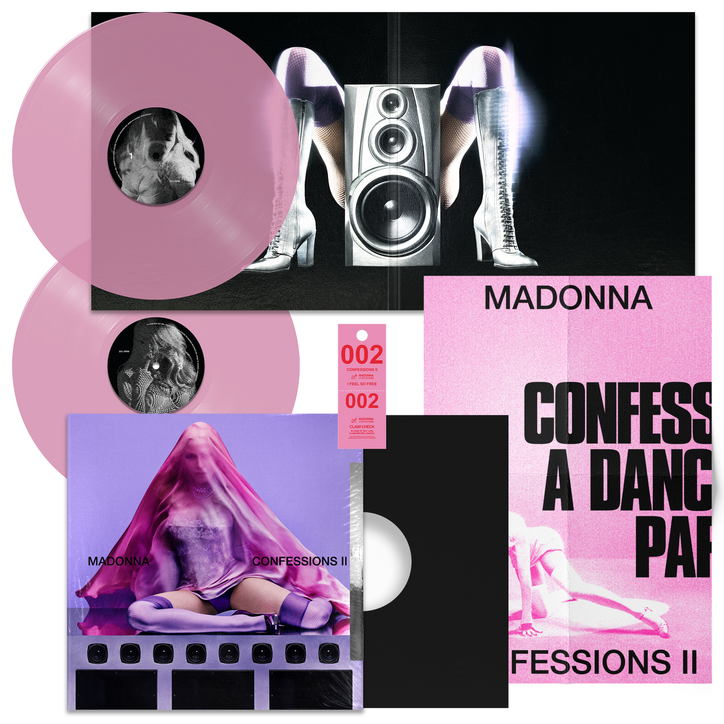 MADONNA | 2LP « Confessions II » rose