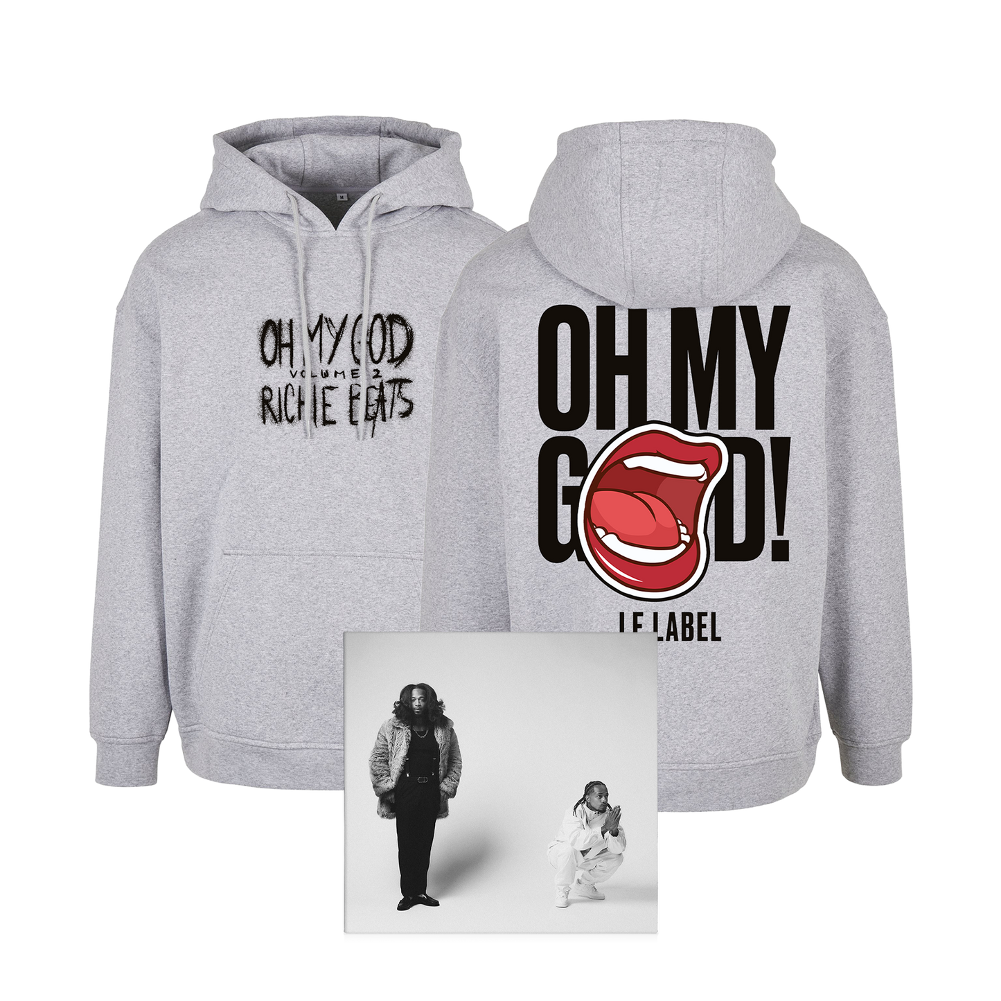 RICHIE BEATS | "OH MY GOD VOL.2" CD + HOODIE PACK