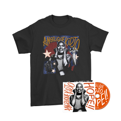 ANGELIQUE KIDJO | Pack CD dédicacé + T-shirt LEGACY