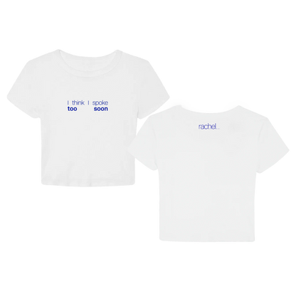 RACHEL CHINOURIRI | Pack « I think I spoke too soon »  3 CD + T-Shirt + Carte dédicacée