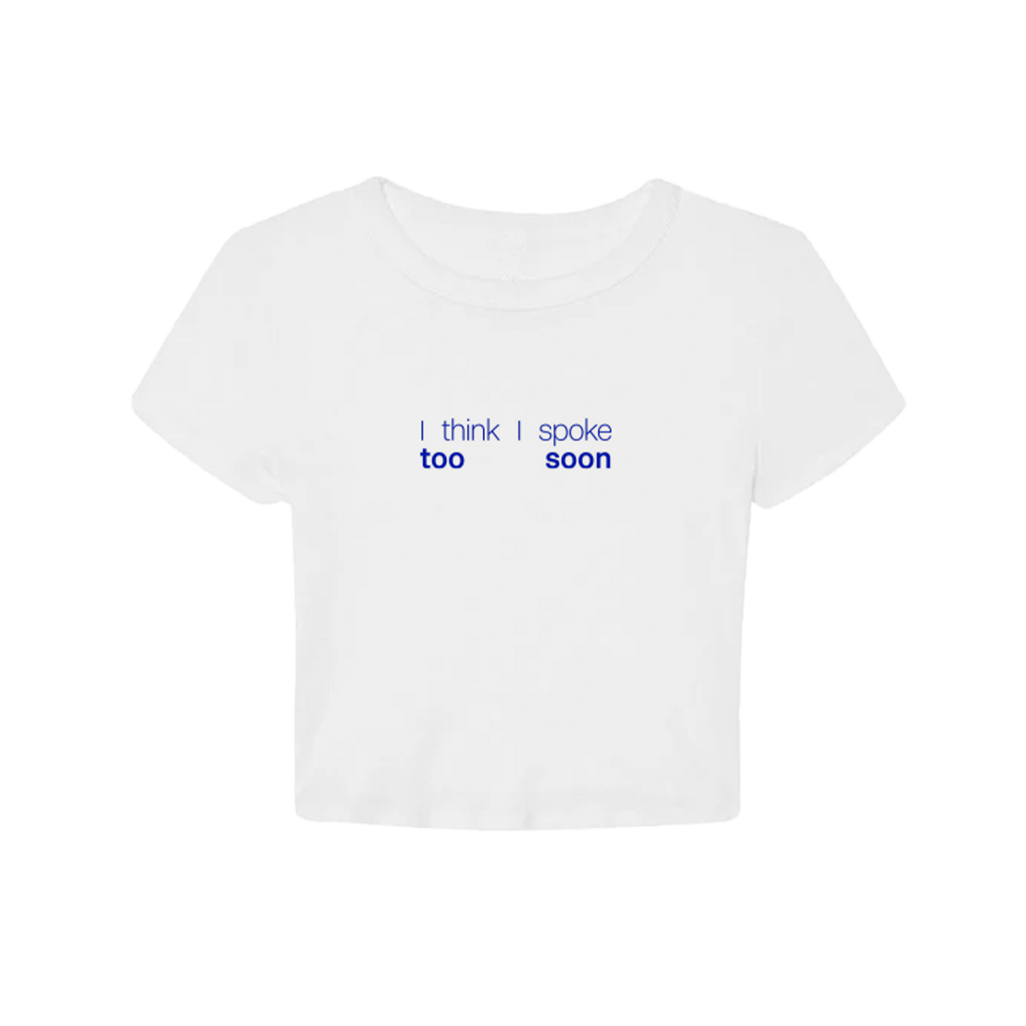 RACHEL CHINOURIRI | Baby Tee « I think I spoke too soon »