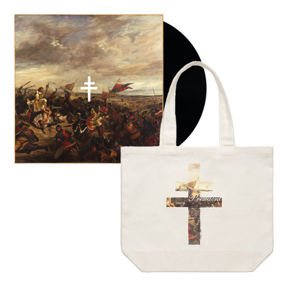 PRESIDENT | Pack Signed Blood Of Your Empire Vinyl & Blood Of Your Empire Tote Bag Cream