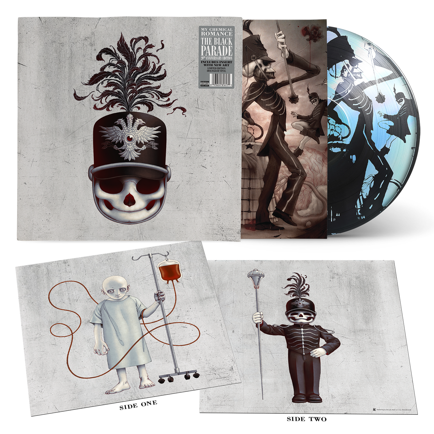 MY CHEMICAL ROMANCE | LP « The Black Parade » 20th Anniversary Edition Laser-Etched Hologram LP