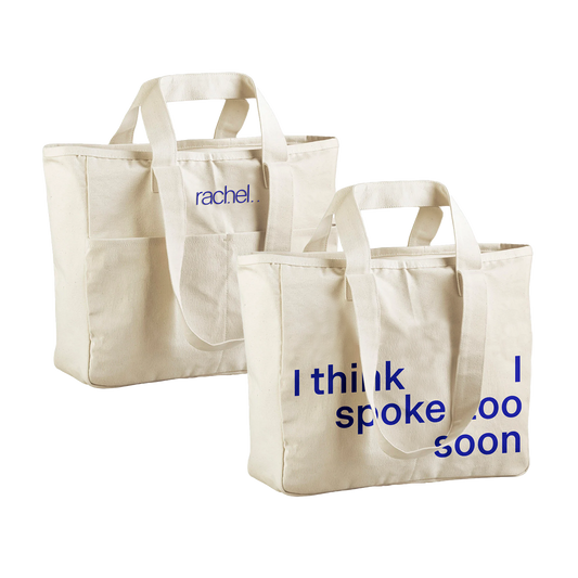 RACHEL CHINOURIRI | Shopper bag « I think I spoke too soon »