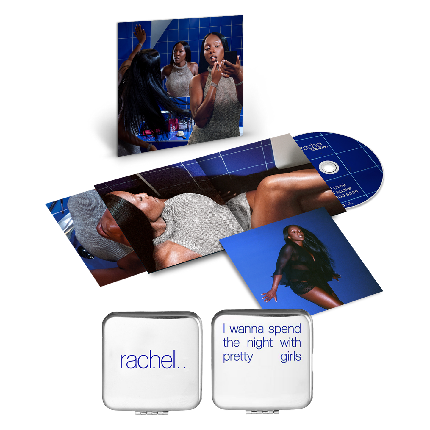 RACHEL CHINOURIRI | Pack « I think I spoke too soon » CD standard  + Miroir + Carte dédicacée