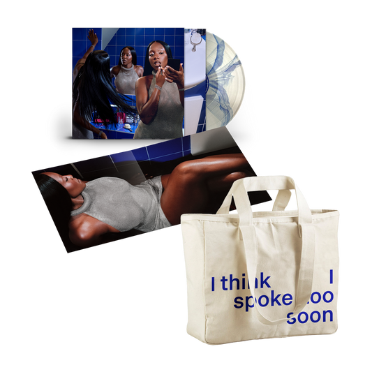 RACHEL CHINOURIRI | Pack « I think I spoke too soon » LP Inkplosion + Cabas + carte dédicacée